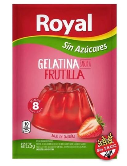 gelatina frutilla royal