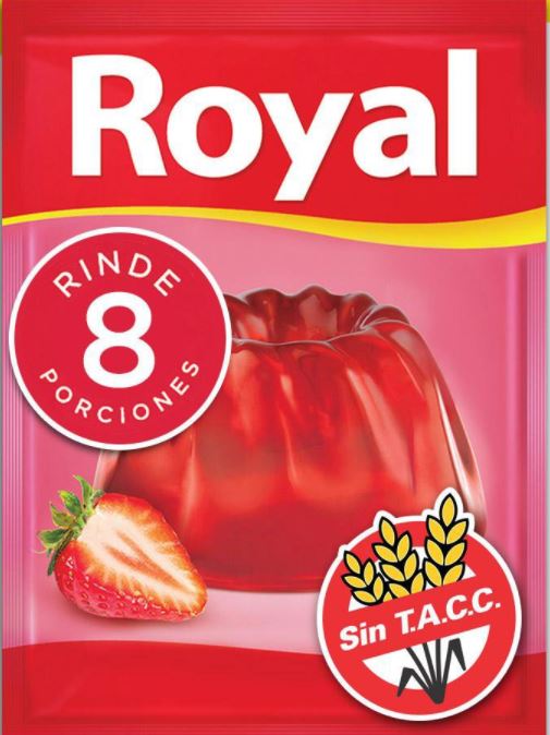 gelatina royal frutilla